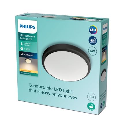 Philips - Plafonnier LED de salle de bain DORIS LED/6W/230V IP44