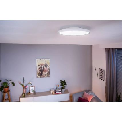 Philips - Plafonnier LED dimmable Hue AURELLE LED/21W/230V 2200-6500K Ø 39,5 cm blanc