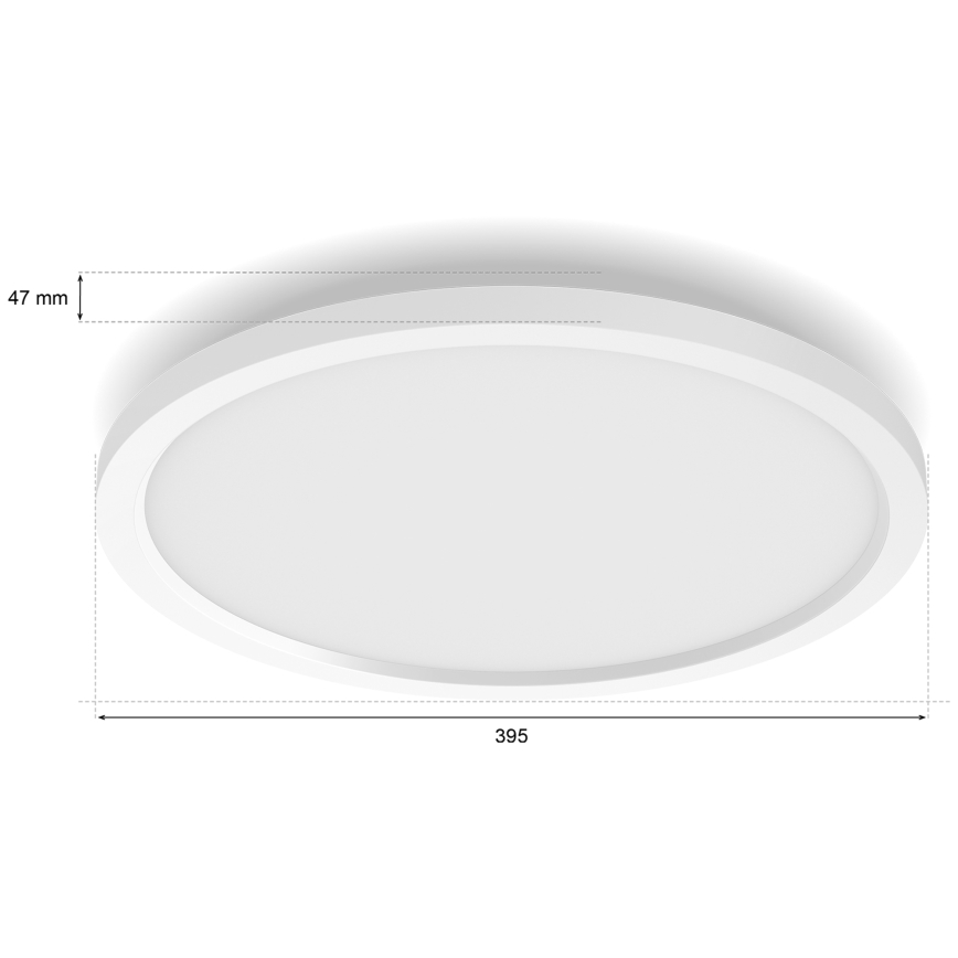 Philips - Plafonnier LED dimmable Hue AURELLE LED/21W/230V 2200-6500K Ø 39,5 cm blanc