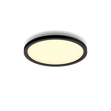 Philips - Plafonnier LED dimmable Hue AURELLE LED/21W/230V 2200-6500K Ø 39,5 cm noir