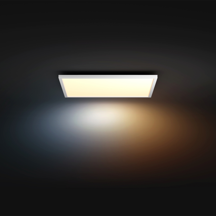 Philips - Plafonnier LED dimmable Hue AURELLE LED/39W/230V 2200-6500K 60x60 cm blanc