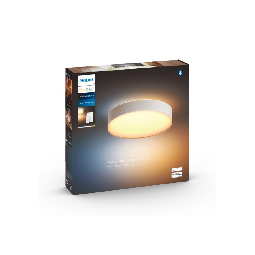 Philips - Plafonnier LED dimmable Hue LED/19,2W/230V 2200-6500K Ø 381 mm blanc + télécommande