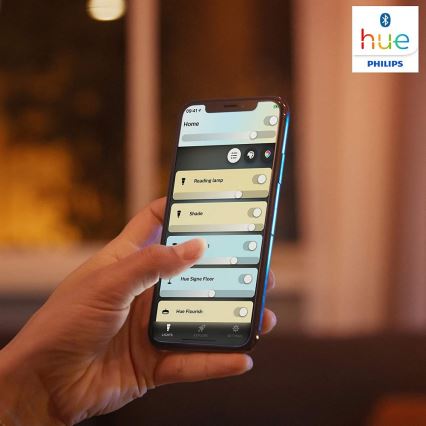 Philips - Plafonnier LED dimmable Hue LED/48W/230V 2200-6500K Ø 551 mm noir + télécommande