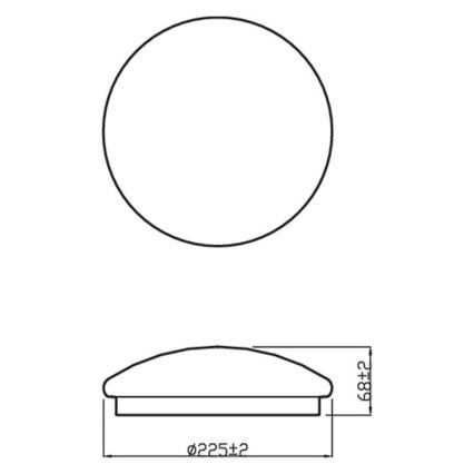 Philips - Plafonnier LED MOIRE LED/6W/230V