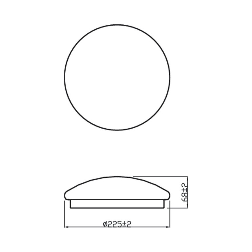 Philips - Plafonnier LED MOIRE LED/6W/230V