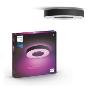 Philips - Plafonnier LED RVB à intensité variable Hue INFUSE LED/52,5W/230V 2000-6500K d. 425 mm noir