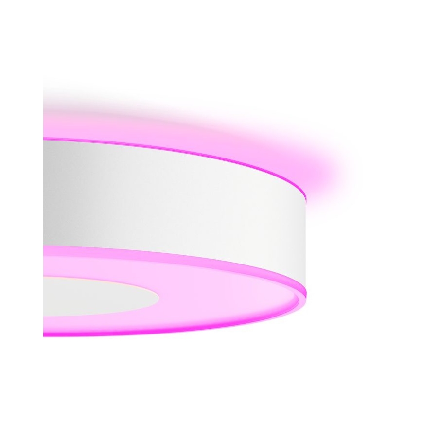 Philips - Plafonnier LED RVB à intensité variable Hue INFUSE LED/52,5W/230V 2000-6500K d. 425 mm blanc