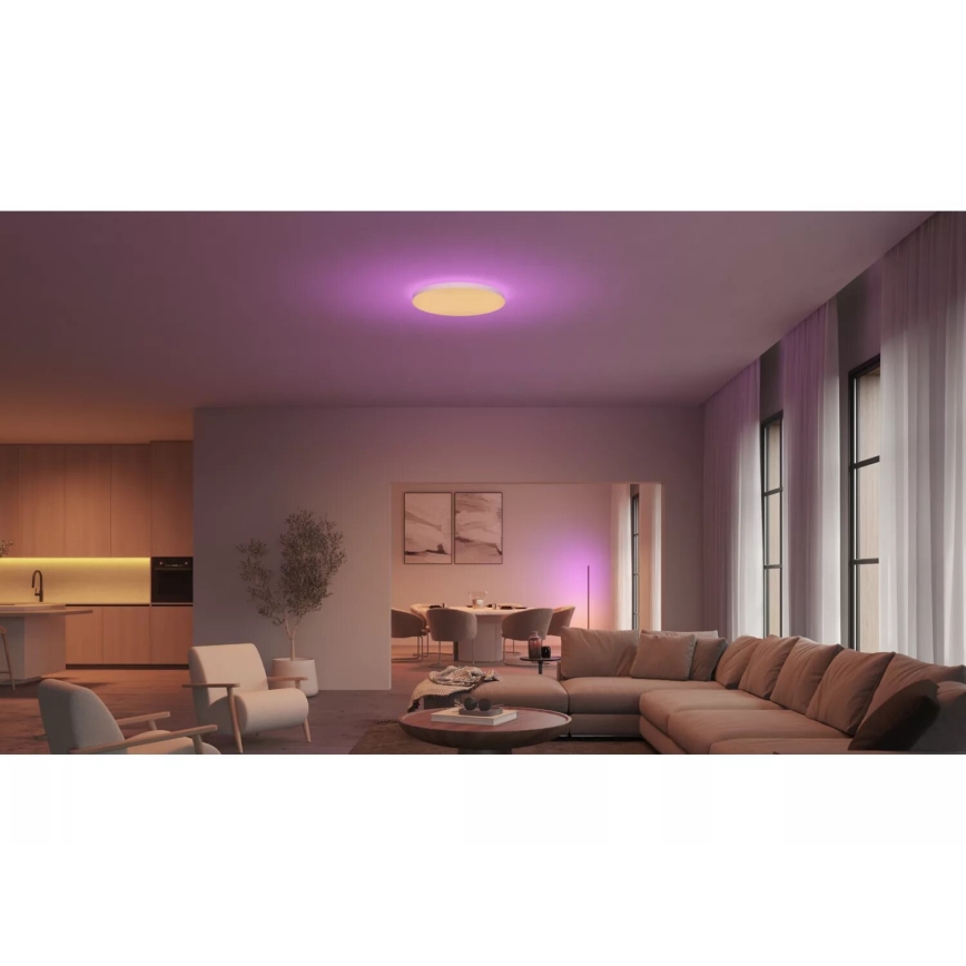 Philips - Plafonnier RGBW à intensité variable Hue DATURA LED/67W/230V 2000-6500K