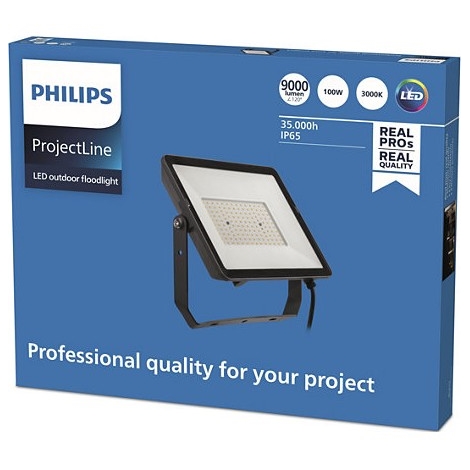 ProjectLine 10W 950Lm IP65 Projecteur LED d'extérieur Philips