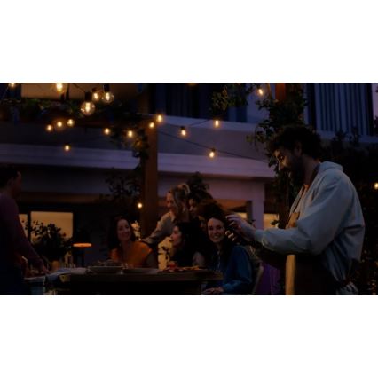 Philips - Guirlande d'extérieur extensible et dimmable à LED RGBW Hue FESTAVIA 20xLED 14m IP65