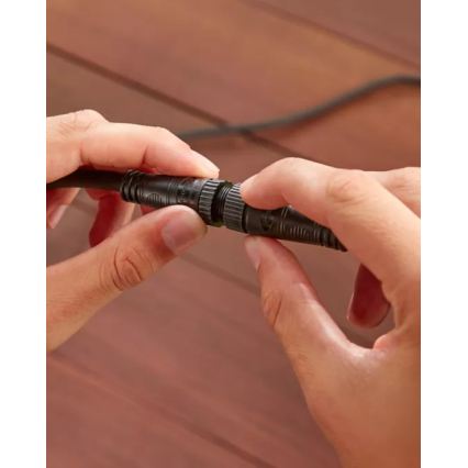 Philips - Guirlande d'extérieur extensible et dimmable à LED RGBW Hue FESTAVIA 20xLED 14m IP65