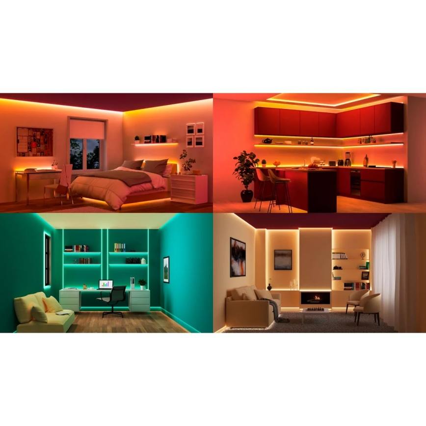 Philips - Ruban LED RGB dimmable SMART STRIP 15m LED/20W/230V 2200-6500K Wi-Fi