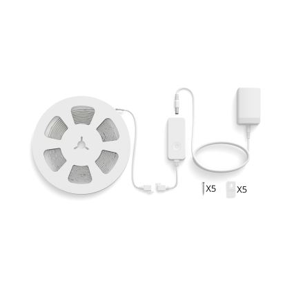 Philips - Ruban LED RGB dimmable SMART STRIP 15m LED/20W/230V 2200-6500K Wi-Fi