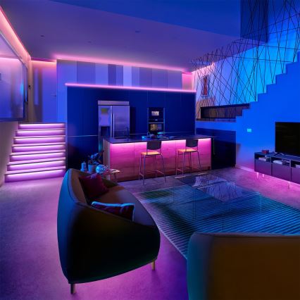 Philips - Ruban LED RGB dimmable SMART STRIP 5 m LED/7 W/230 V 2200-6500 K Wi-Fi