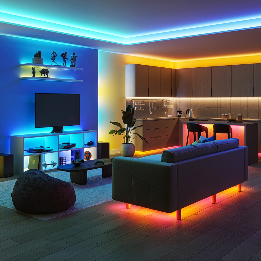 Philips - Ruban LED RGBIC dimmable SMART STRIP 10m LED/43W/230V 2700-6500K Wi-Fi