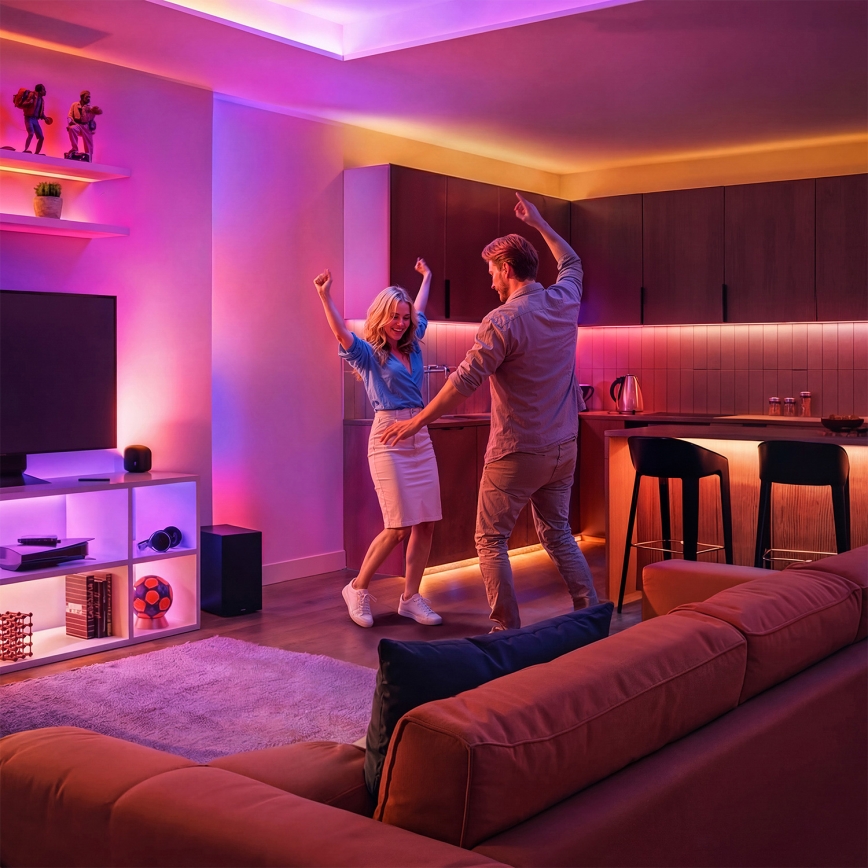 Philips - Ruban LED RGBIC dimmable SMART STRIP 10m LED/43W/230V 2700-6500K Wi-Fi