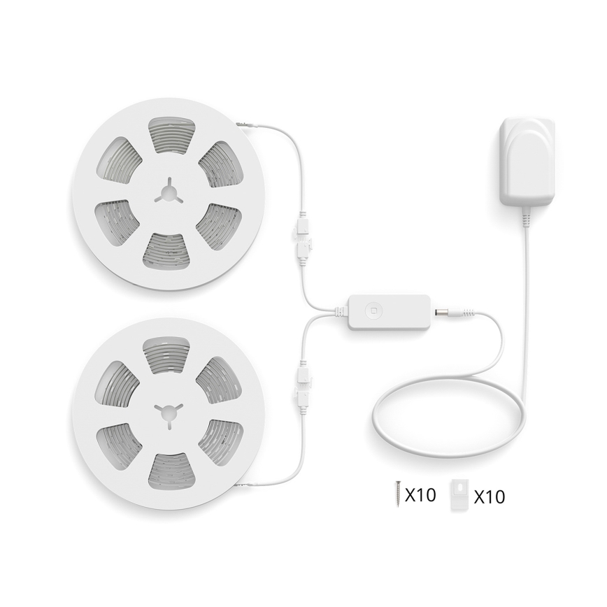 Philips - Ruban DEL RGBIC dimmable SMART STRIP 20 m, 36 W, 230 V, 2700–6500 K, Wi-Fi