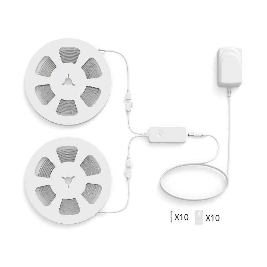 Philips - Ruban LED RGBIC dimmable SMART STRIP 2x5m LED/21W/230V 2700-6500K Wi-Fi