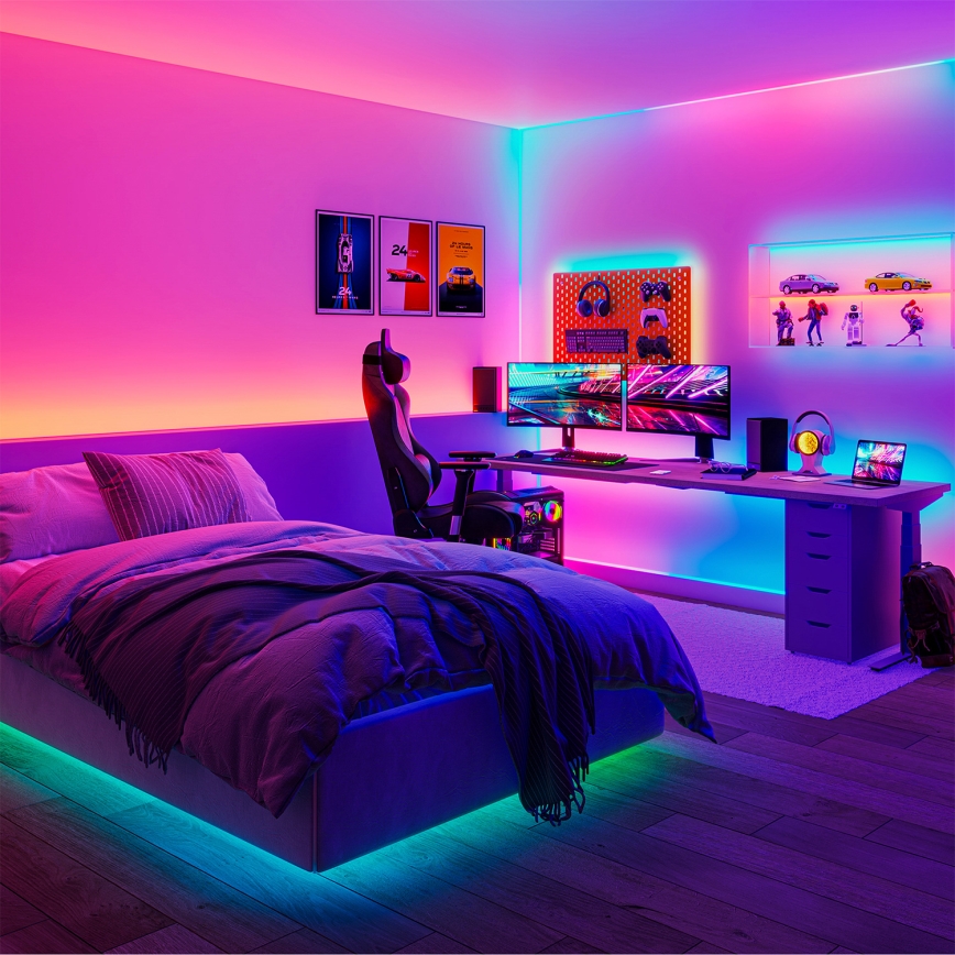 Philips - Ruban LED RGBIC dimmable SMART STRIP 3m LED/13W/230V 2700-6500K Wi-Fi