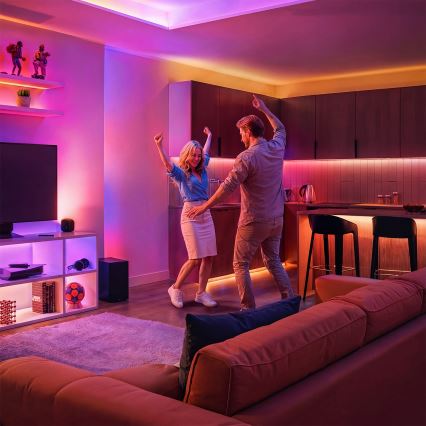 Philips - Ruban LED RGBIC dimmable SMART STRIP 3m LED/13W/230V 2700-6500K Wi-Fi