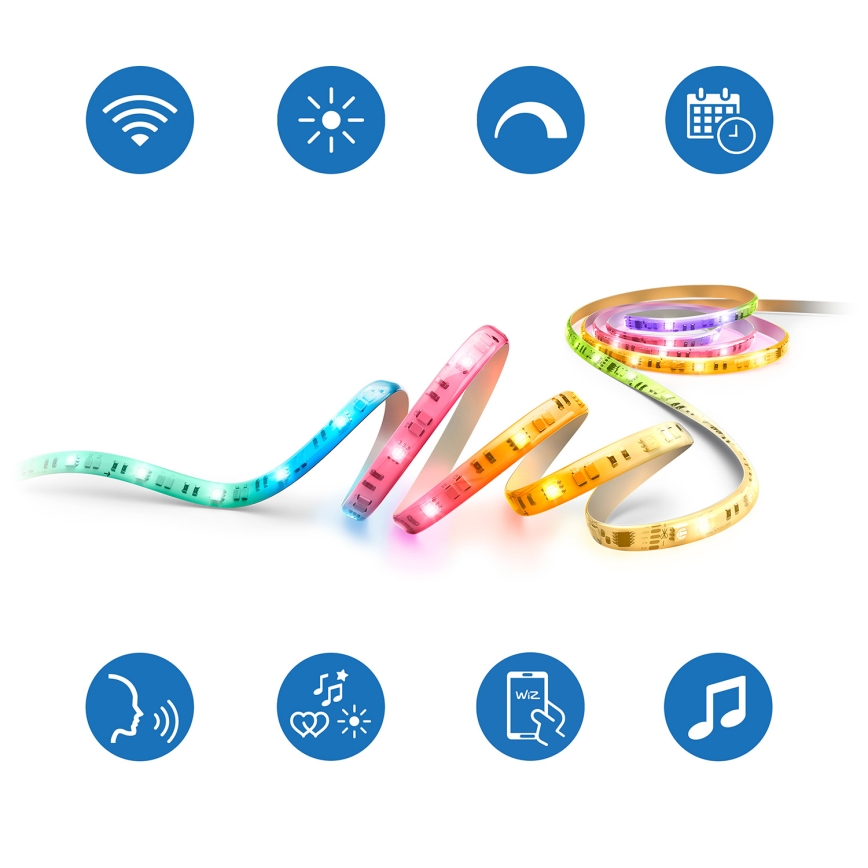 Philips - Ruban LED RGBIC dimmable SMART STRIP 3m LED/13W/230V 2700-6500K Wi-Fi