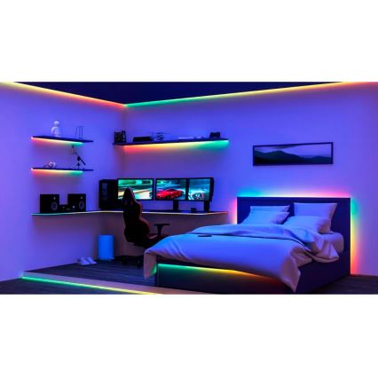 Philips - Ruban LED RGBIC dimmable SMART STRIP 4m LED/12W/230V 2700-6500K Wi-Fi