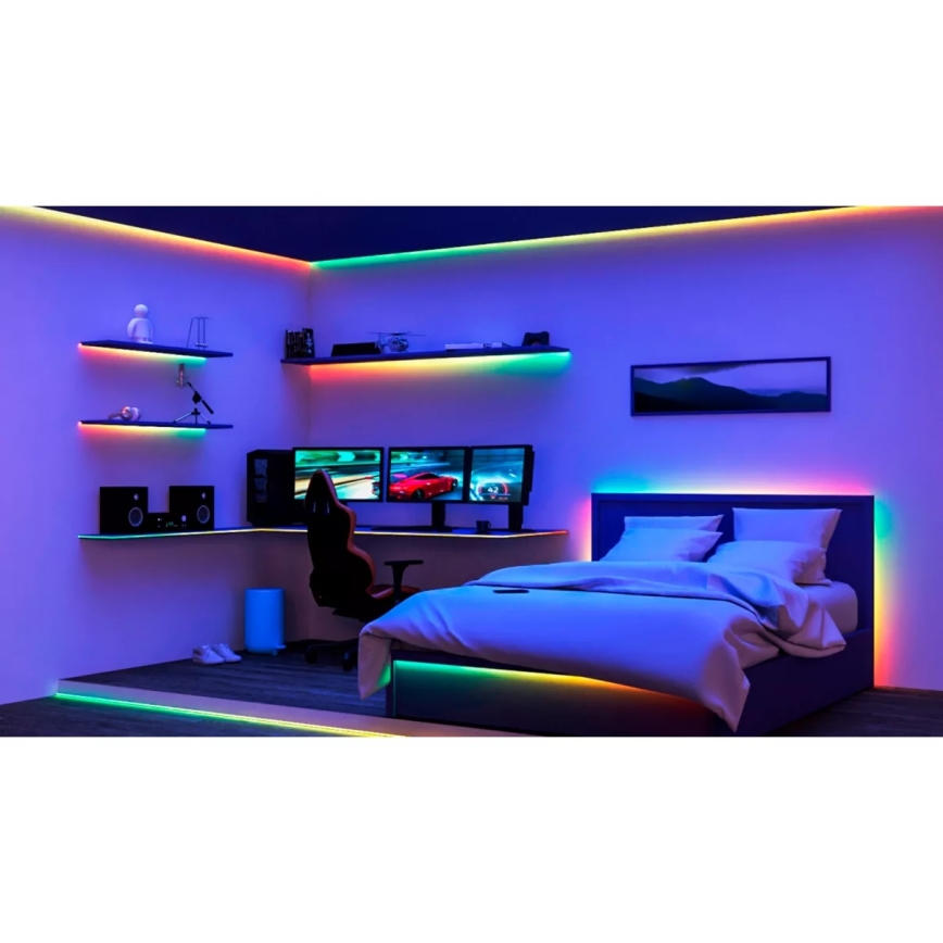 Philips - Ruban LED RGBIC dimmable SMART STRIP 4m LED/12W/230V 2700-6500K Wi-Fi