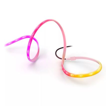 Philips - Ruban LED RGBW d'extérieur dimmable Hue FLUX 5 m, 30 W, 230 V, 2200–6500 K, IP67