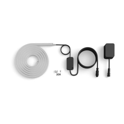 Philips - Ruban LED RGBW dimmable d'extérieur Hue NEON 5m LED/30W/230V 2200-6500K IP67 + capteur de mouvement
