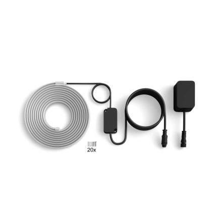 Philips - Ruban LED RGBW d'extérieur dimmable Hue FLUX 5 m LED/30 W/230 V 2200–6500 K IP67 + capteur de mouvement