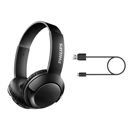Philips SHB3075BK/00 - Écouteurs sans fil avec Bluetooth BASS noir