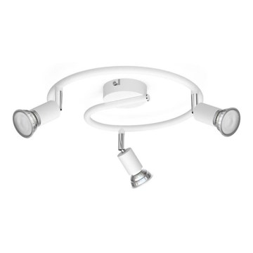 Philips - Spot 3xGU10/50W/230V blanc