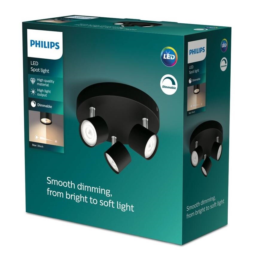 Philips - Spot à intensité variable LED 3xLED/4,5W/230V