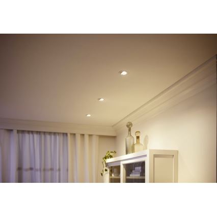 Philips - Spot encastrable à intensité variable IMPALA Warm Glow 1xLED/6W/230V 2200K-2700K