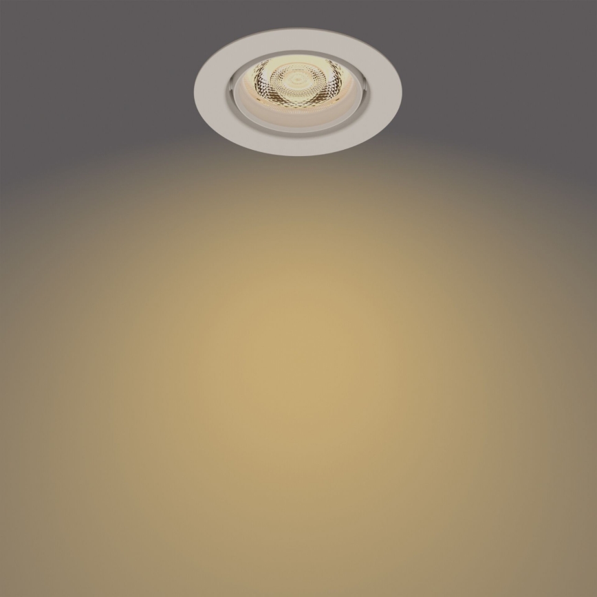 Philips - Spot encastrable à intensité variable IMPALA Warm Glow 1xLED/6W/230V 2200K-2700K