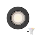 Philips - Spot encastrable LED RGBW à intensité variable PERIDOT 1xGU10/6,5W/230V 2700-6500K noir