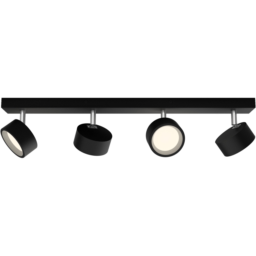 Philips - Spot LED 4xLED/5,5W/230V noir