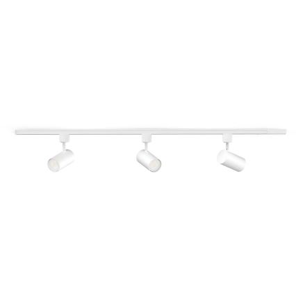 Philips - Spot LED dimmable pour système sur rail EASYLINK 3xGU10/6,2W/230V 2200-2700K 1m blanc