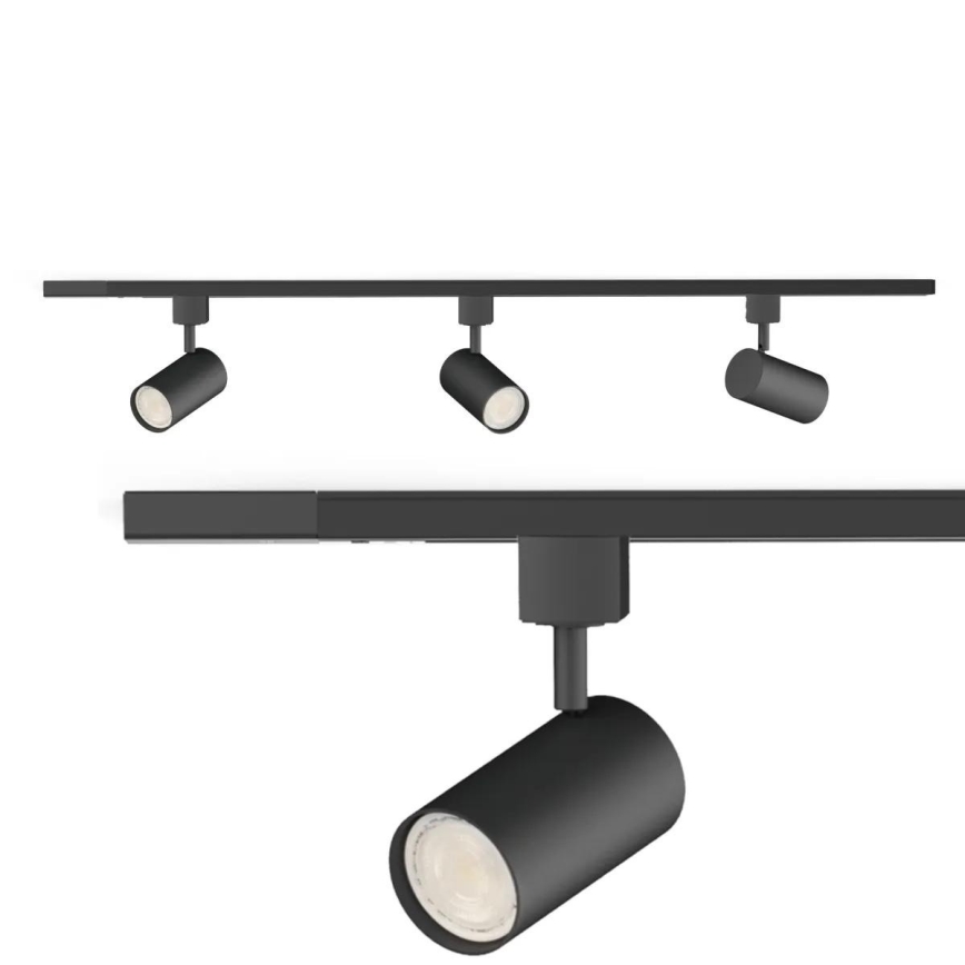 Philips - Spot LED dimmable pour système de rail EASYLINK 3xGU10/7W/230V 2200-2700K 1m noir
