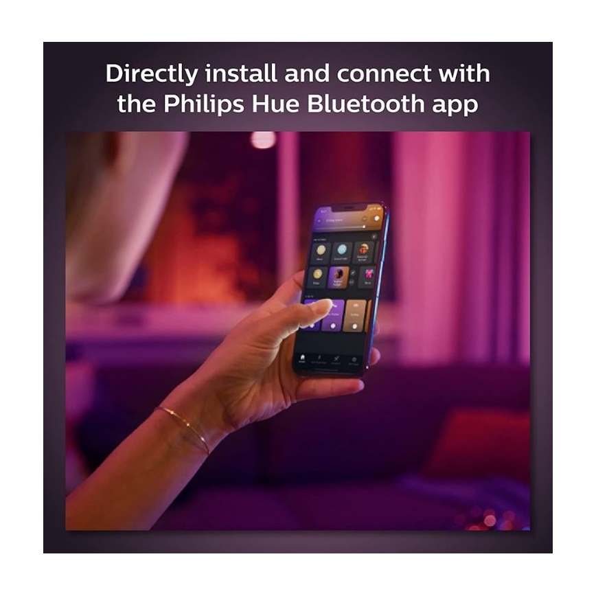 Philips - Spot LED RGB à intensité variable pour système de rail PERIFO LED RGB/5,2W/24V 2000-6500K