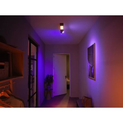 Philips - Spot LED RGBW à intensité variable Hue CENTRIS 2xGU10/4,2W/230V + LED/11W 2000-6500K