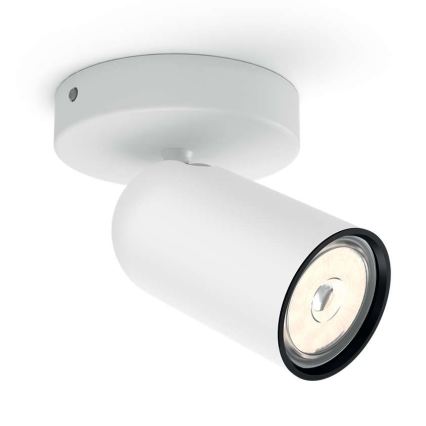 Philips - PONGEE Spot LED RGBW dimmable 1xGU10/4,8W/230V 3000K blanc + télécommande