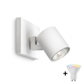 Philips - Spot LED RGBW dimmable RUNNER 1xGU10/6,5W/230V 2700-6500K blanc