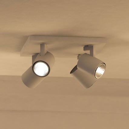 Philips - Spot LED RGBW dimmable RUNNER 4xGU10/6,5W/230V 2700-6500K blanc