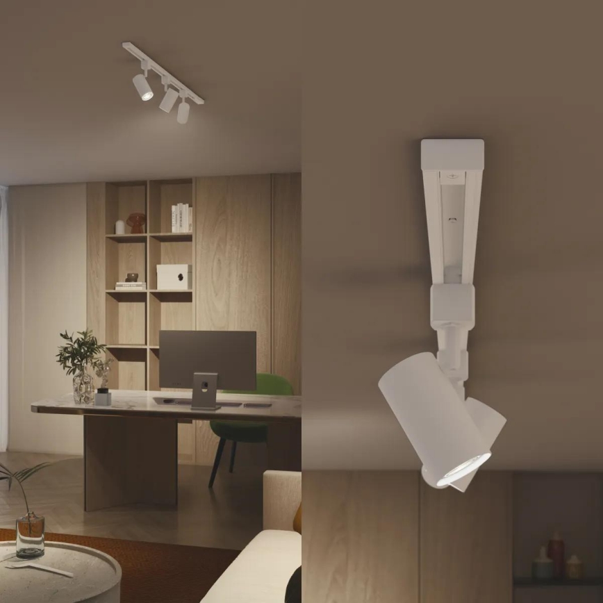 Philips - Spot pour système sur rail EASYLINK 3xGU10/7W/230V 1m blanc