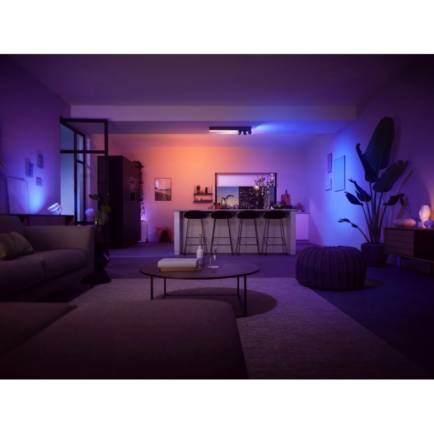 Philips - Spot RGBW à intensité variable Hue CENTRIS 3xGU10/4,2W/230V + LED/11W 2000-6500K