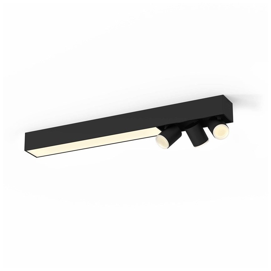 Philips - Spot LED RGBW à intensité variable LED/25W/230V + 3xGU10/5,7W