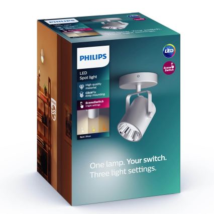 Philips - Spot SCENE SWITCH BYRE LED/4,3W/230V 2200/2500/2700K