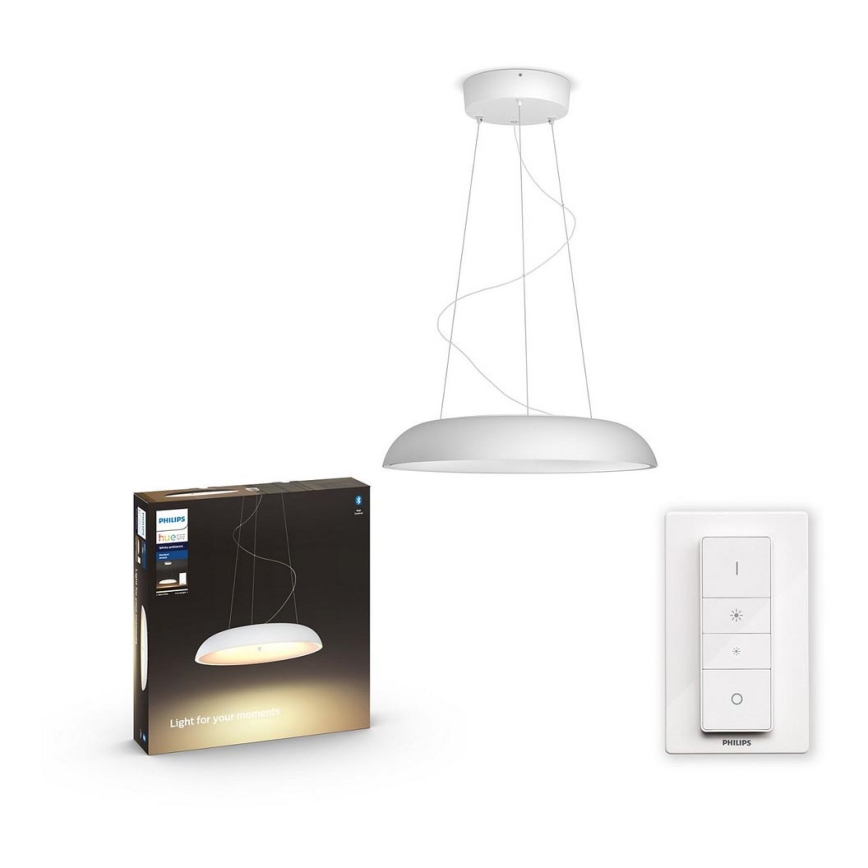 Philips - Suspension filaire à intensité variable LED Hue AMAZE LED/39W/230V + télécommande