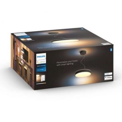 Philips - Suspension filaire à intensité variable LED Hue LED/33,5W/230V 2200-6500K noir + télécommande